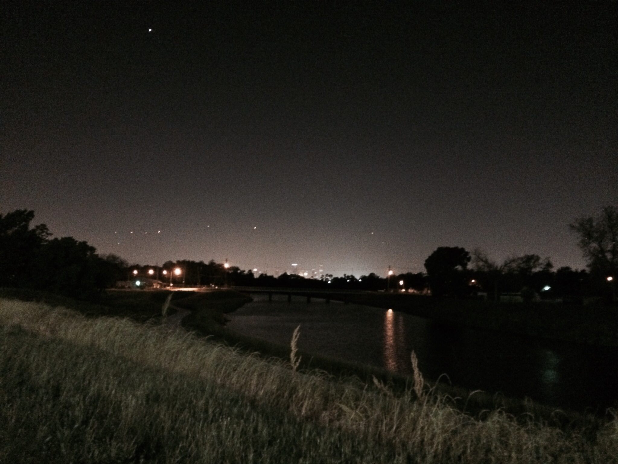 Downtown view from Buffalo Bayou